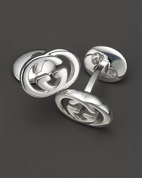 gucci tie and cufflink set|Gucci sterling silver cufflink.